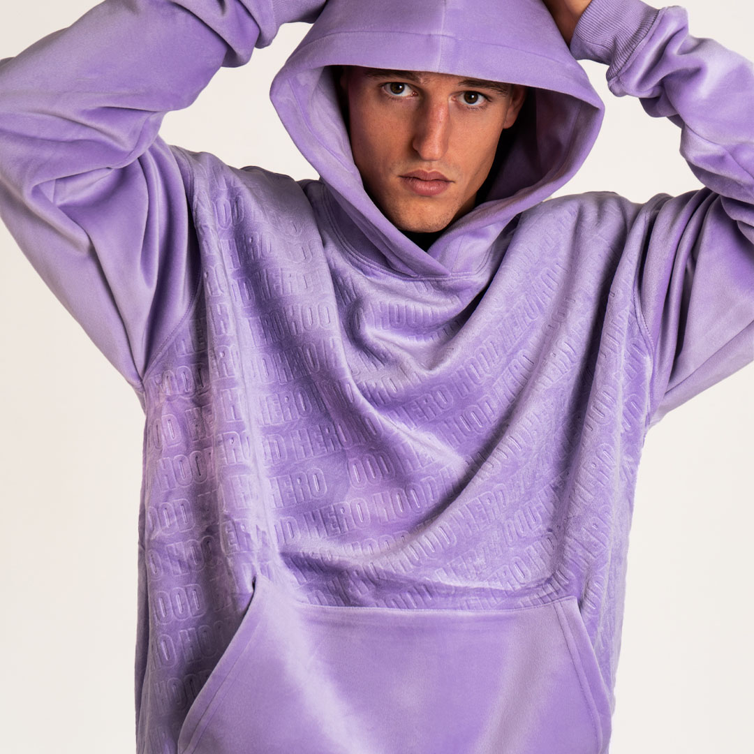 3D Hoodie - Lavender